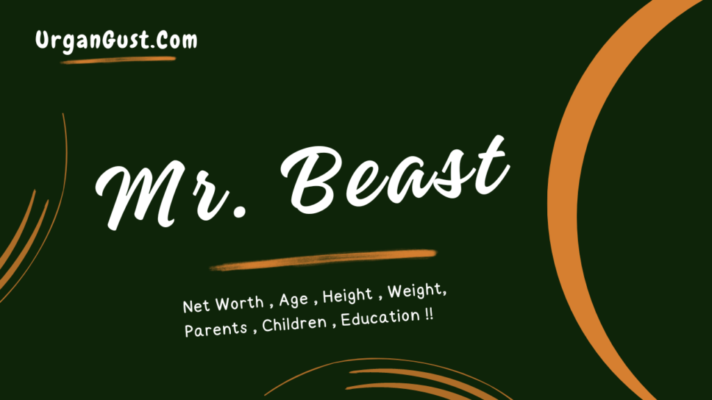 Mr. Beast Net Worth, Age, Height, Weight, and Family